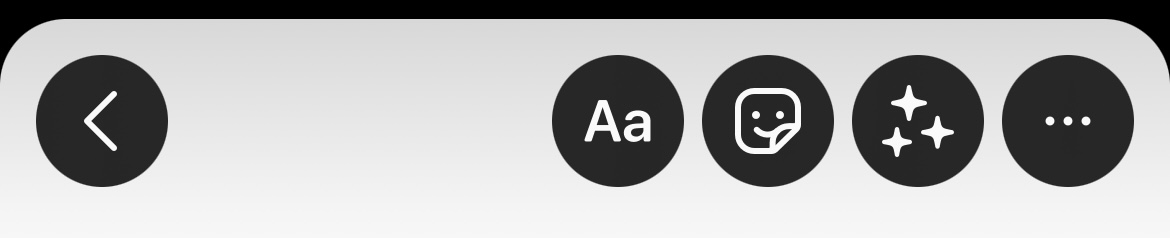 「Aa」のボタンの画面の写真